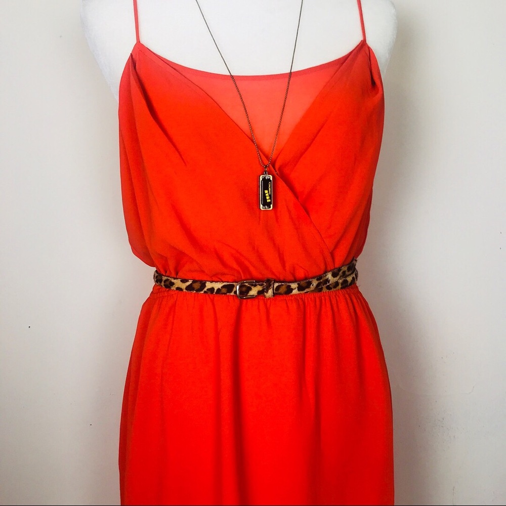 NWOT 🍓 Forever 21 Strappy Red Summer Dress